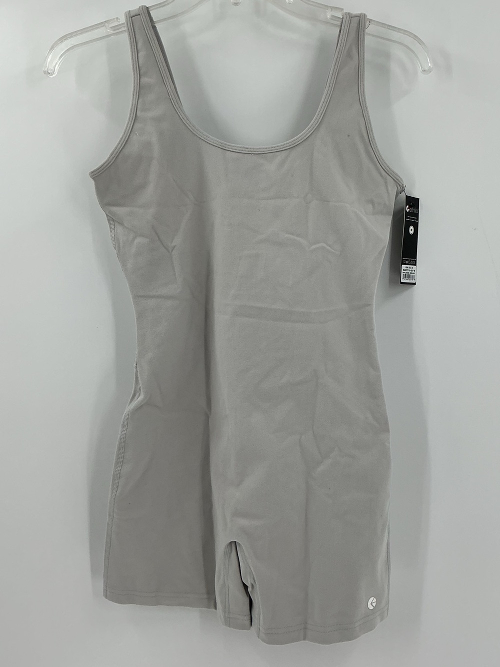 NWT Ethika BS Romper Womens M Gray Lounge Athletic WABR2276